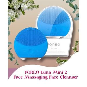 COPY - Foreo Mini Luna Blue Face Cleaner